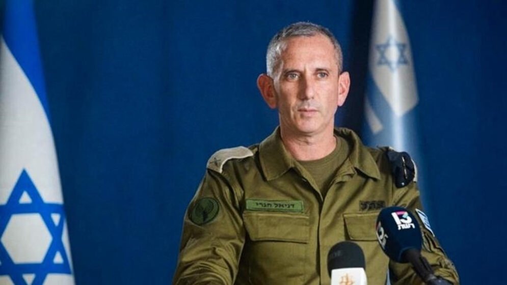 ইসরাইলি সামরিক বাহিনীর মুখপাত্র ড্যানিয়েল হাগারি বরখাস্ত