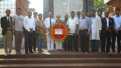 সিলেট মেডিকেল কলেজ গণহত্যা দিবসে শ্রদ্ধাঞ্জলি
