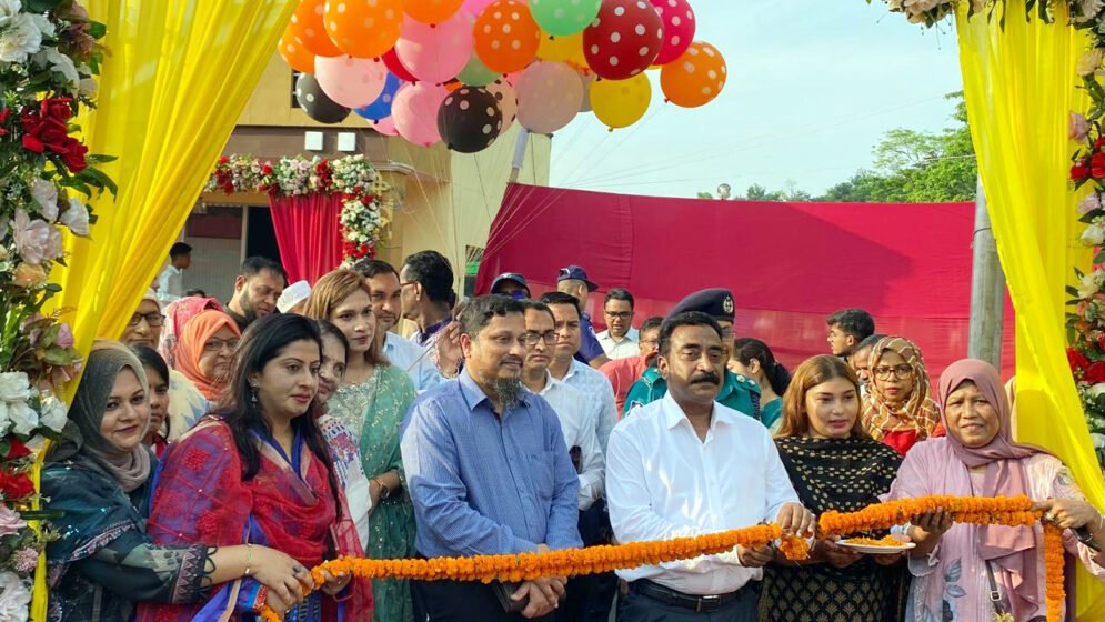 সিলেট শাহী ঈদগাহ মাঠে বৈশাখী এবং ক্ষুদ্র ও কুটির শিল্প মেলার উদ্বোধন