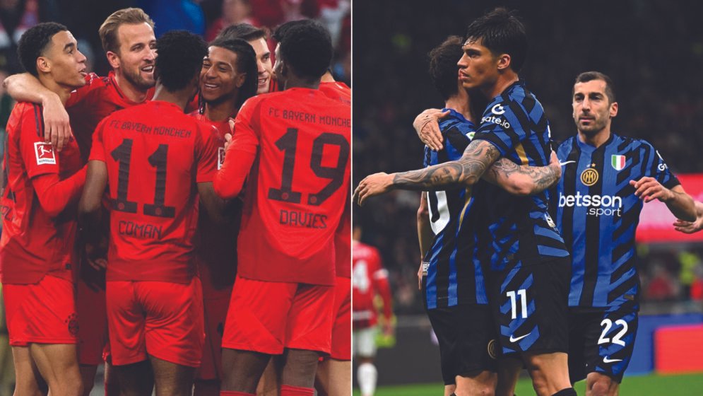 ঘরের মাঠে জিততে মরিয়া বায়ার্ন, সর্বোচ্চ লড়াইয়ের বার্তা ইন্টারের