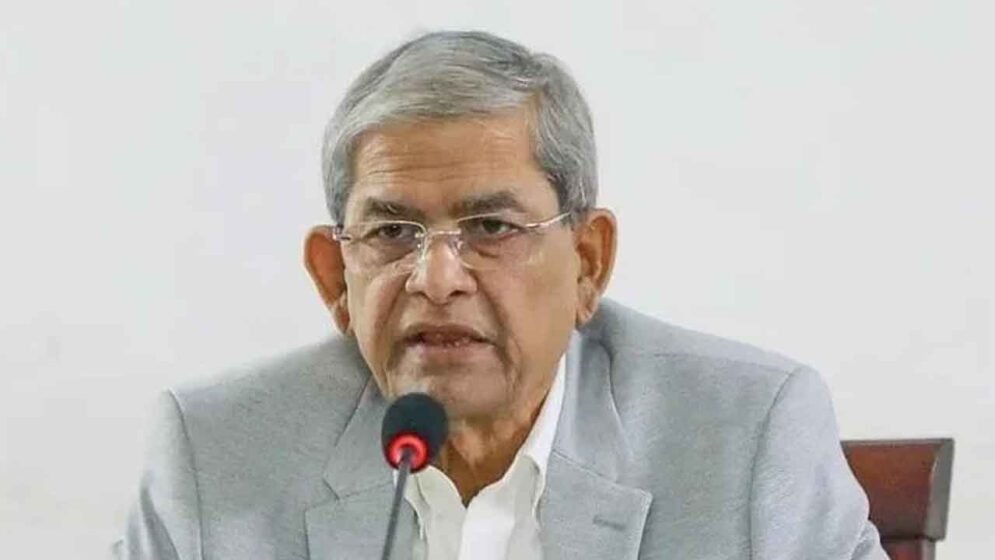 সুপরিকল্পিতভাবে নির্বাচন পেছাতে ষড়যন্ত্র-চক্রান্ত চলছে : মির্জা ফখরুল