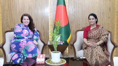 পরিবেশ উপদেষ্টার সঙ্গে নরওয়ের স্টেট সেক্রেটারির বৈঠক