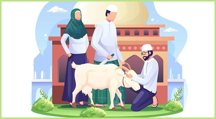 নবীজি (সা.) যেভাবে কোরবানি করতেন