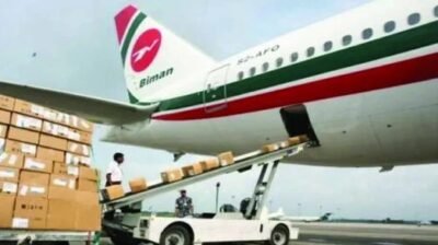 সিলেট থেকে স্পেন গেল ৬০ টন পণ্য, এটি ১১তম কার্গো ফ্লাইট