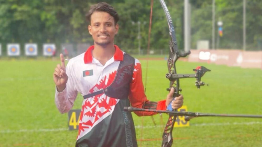 এশিয়া কাপ আর্চারিতে বাংলাদেশের আলিফের স্বর্ণ জয়