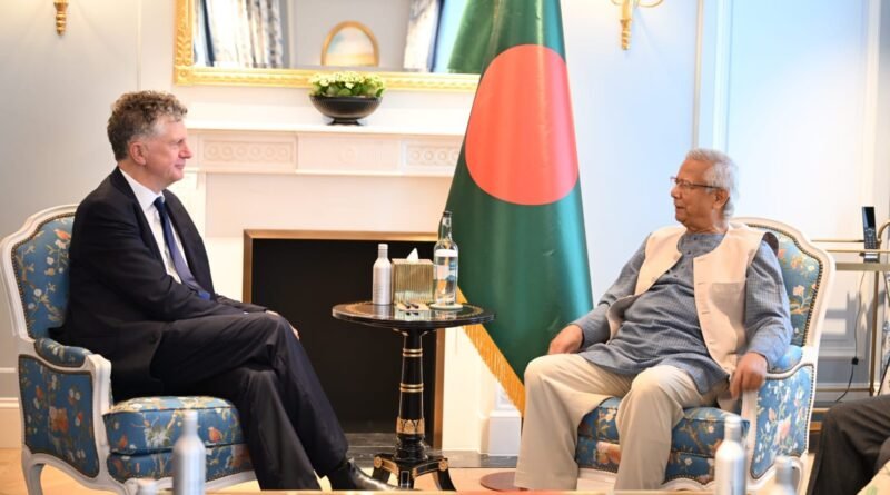 লন্ডনে যুক্তরাজ্যের নিরাপত্তা উপদেষ্টার সঙ্গে ড. ইউনূসের বৈঠক