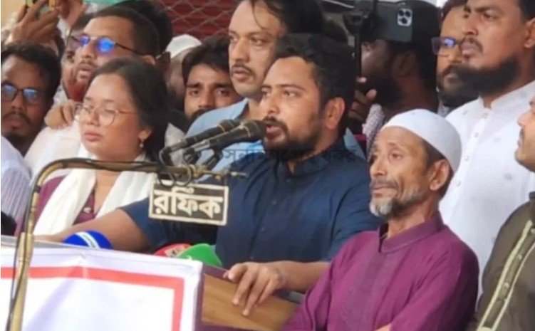 সুনামগঞ্জে নাহিদ: “শেখ হাসিনা জনগনের উপর ফিটনেসবিহীন রাষ্ট্র চাপিয়ে দিয়েছেন”