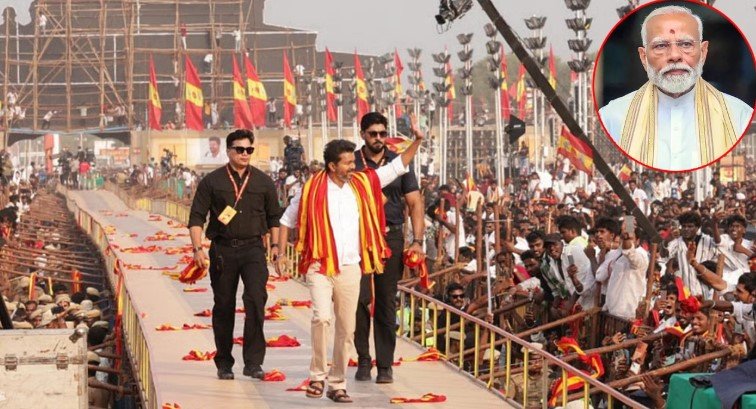 মোদির বিরুদ্ধে যুদ্ধ ঘোষণা করলেন থালাপতি বিজয়