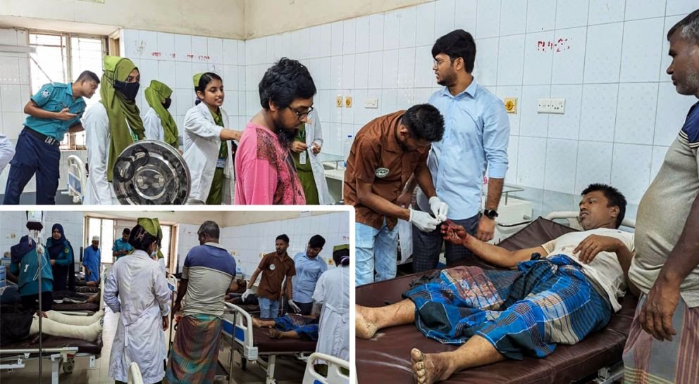 সিলেটে ফুটবল খেলাকে কেন্দ্র করে সংঘর্ষ, আহত ২০