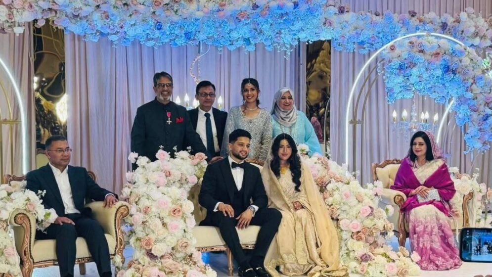 খন্দকার মুক্তাদিরের ভাতিজার ওয়ালিমায় সস্ত্রীক তারেক রহমান