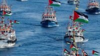 ইসরায়েলি নৌবাহিনীকে এড়িয়ে গাজার কাছাকাছি ৩০টি ফ্লোটিলা জাহাজ