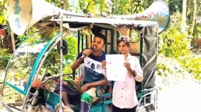 বিদেশ যেতে না পেরে মাইক ভাড়া করে ক্ষোভ প্রকাশ যুবকের