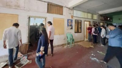 আওয়ামী লীগ কার্যালয় ভাঙচুর করে এনসিপির দখলে