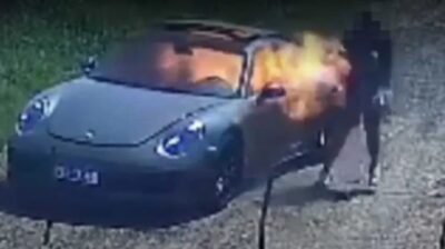 বীমা নিয়ে প্রতারণা করতে নিজের গাড়িতে আগুন