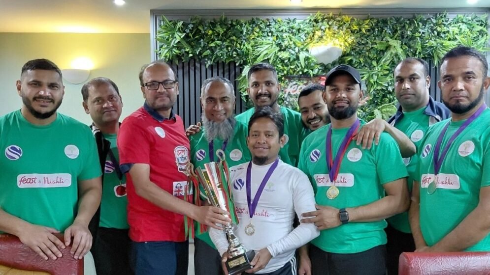 লন্ডন বাংলা প্রেস ক্লাবের বার্ষিক ফুটবল টুর্নামেন্ট সম্পন্ন