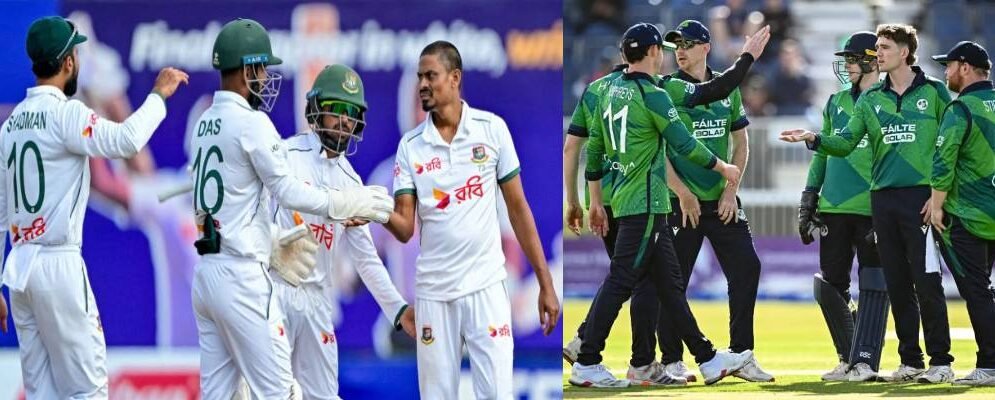 টেস্ট সিরিজ খেলতে আজ সিলেটে আসছে বাংলাদেশ ও আয়ারল্যান্ড দল