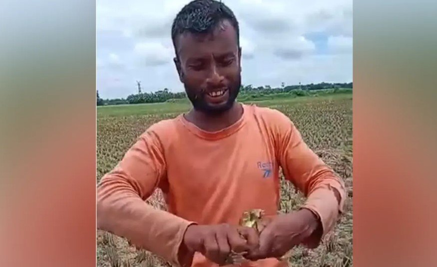 ব্যাঙকে হত্যার ভিডিও ভাইরাল, তদন্তে প্রশাসন