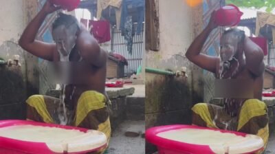 স্ত্রীকে তালাক দেওয়ার পর এক মণ দুধ দিয়ে গোসল করলেন যুবক