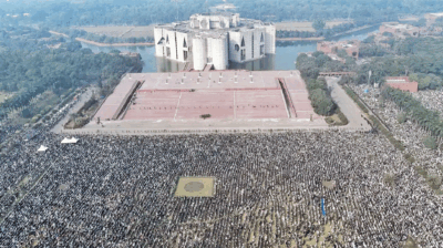 লাখো মানুষের অংশগ্রহণে খালেদা জিয়ার জানাজা সম্পন্ন