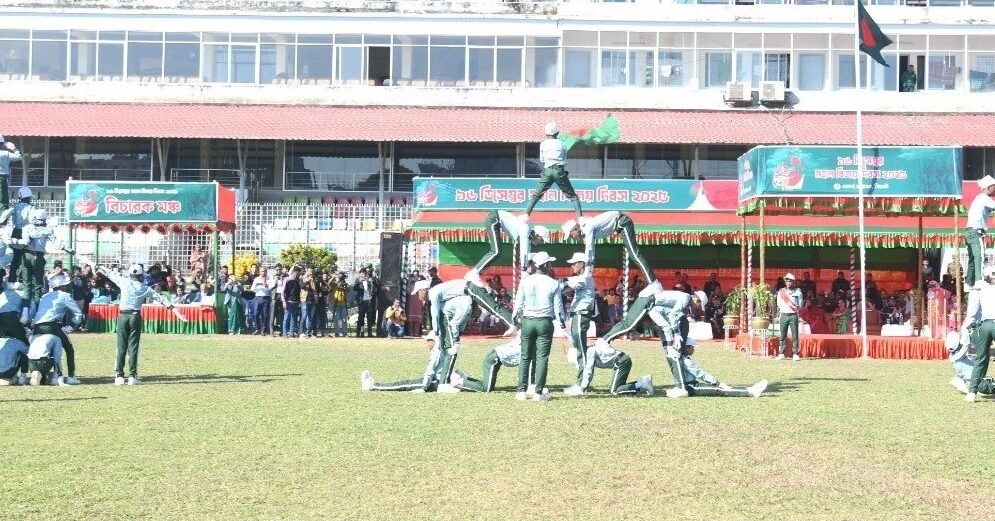 সিলেটে যথাযোগ্য মর্যাদায় মহান বিজয় দিবস উদযাপন