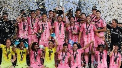 মেসির নেতৃত্বে ইতিহাস রচনা করলো ইন্টার মিয়ামি