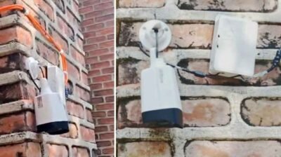 দিনে ভোটকেন্দ্রে সিসিটিভি স্থাপন, রাতেই ভাঙচুর