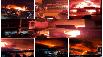 হক সুপার মার্কেটসহ একাধিক ব্যবসা প্রতিষ্ঠানে ভয়াবহ অগ্নিকাণ্ড