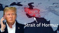 হরমুজ প্রণালীকে ‘ট্রাম্প প্রণালী’ বললেন ট্রাম্প, বক্তব্যে হাসির রোল