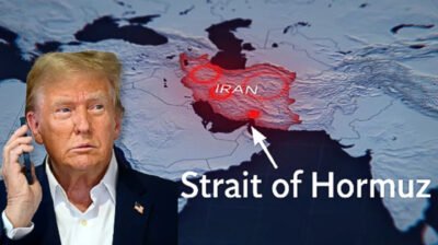 হরমুজ প্রণালীকে ‘ট্রাম্প প্রণালী’ বললেন ট্রাম্প, বক্তব্যে হাসির রোল